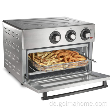 24L Liter 1700W Fabrikpreis Gesundes digitales Luftfriterie der Power 360 Digital Manual Air Fryer Ofen